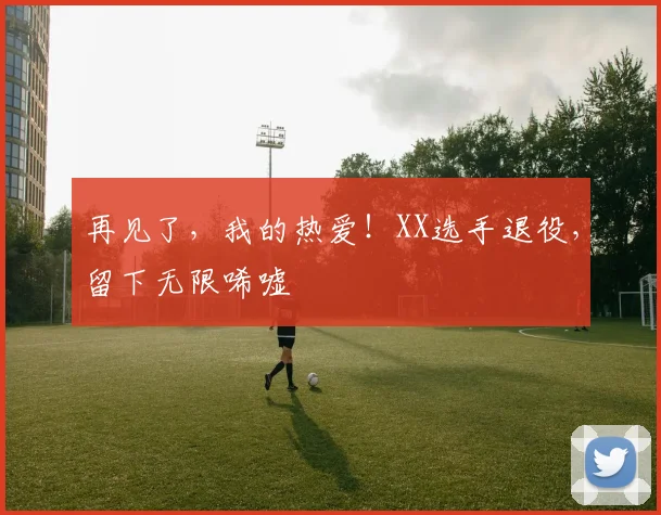 再见了，我的热爱！XX选手退役，留下无限唏嘘